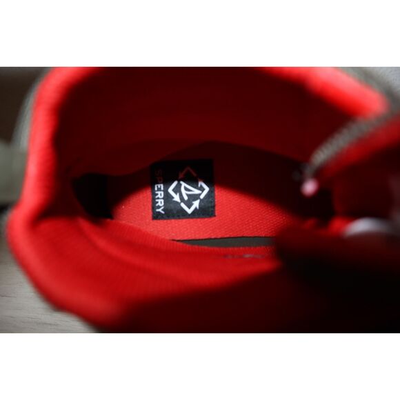 Sperry STS24609-310 Mens 9.5M Olive Green SeaCycled Float Zip-Up Duck Boots - Picture 8 of 15